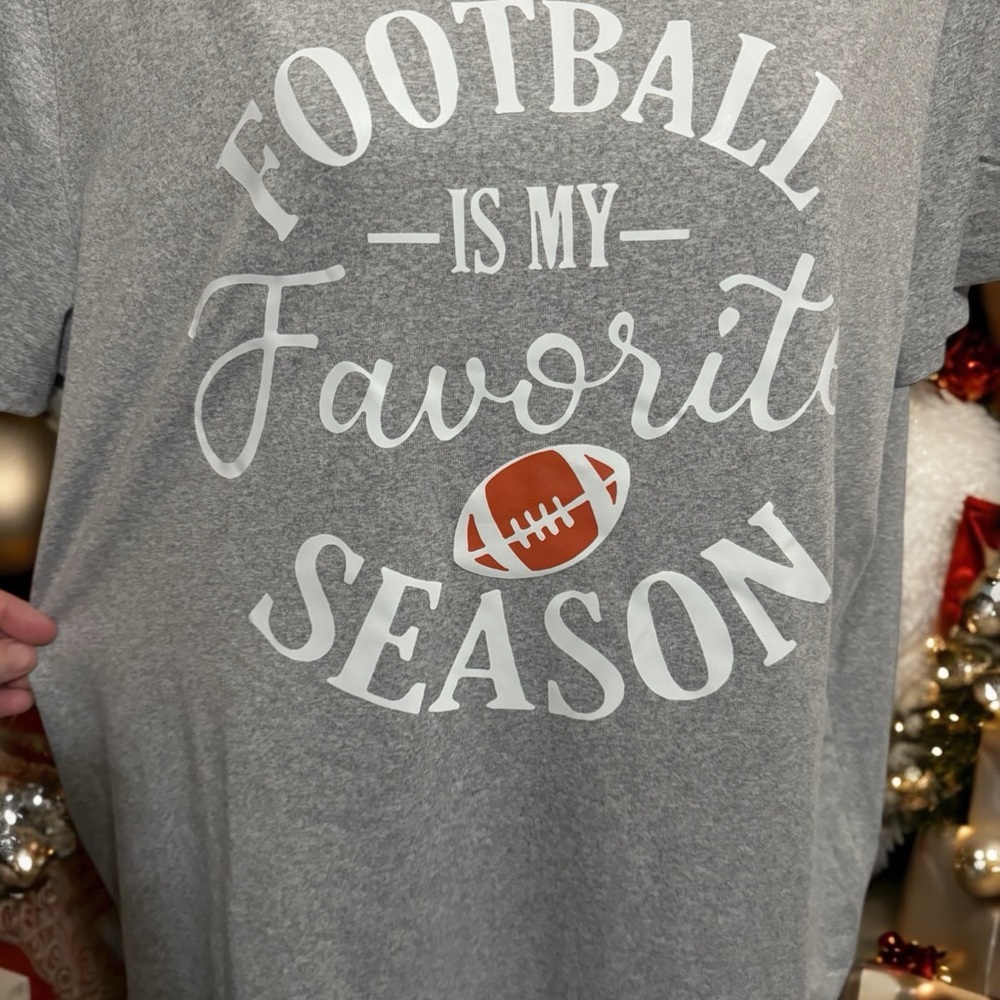 Gray Football is My Favorite Season T-Shirt